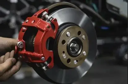 Brake caliper replacement and repair work